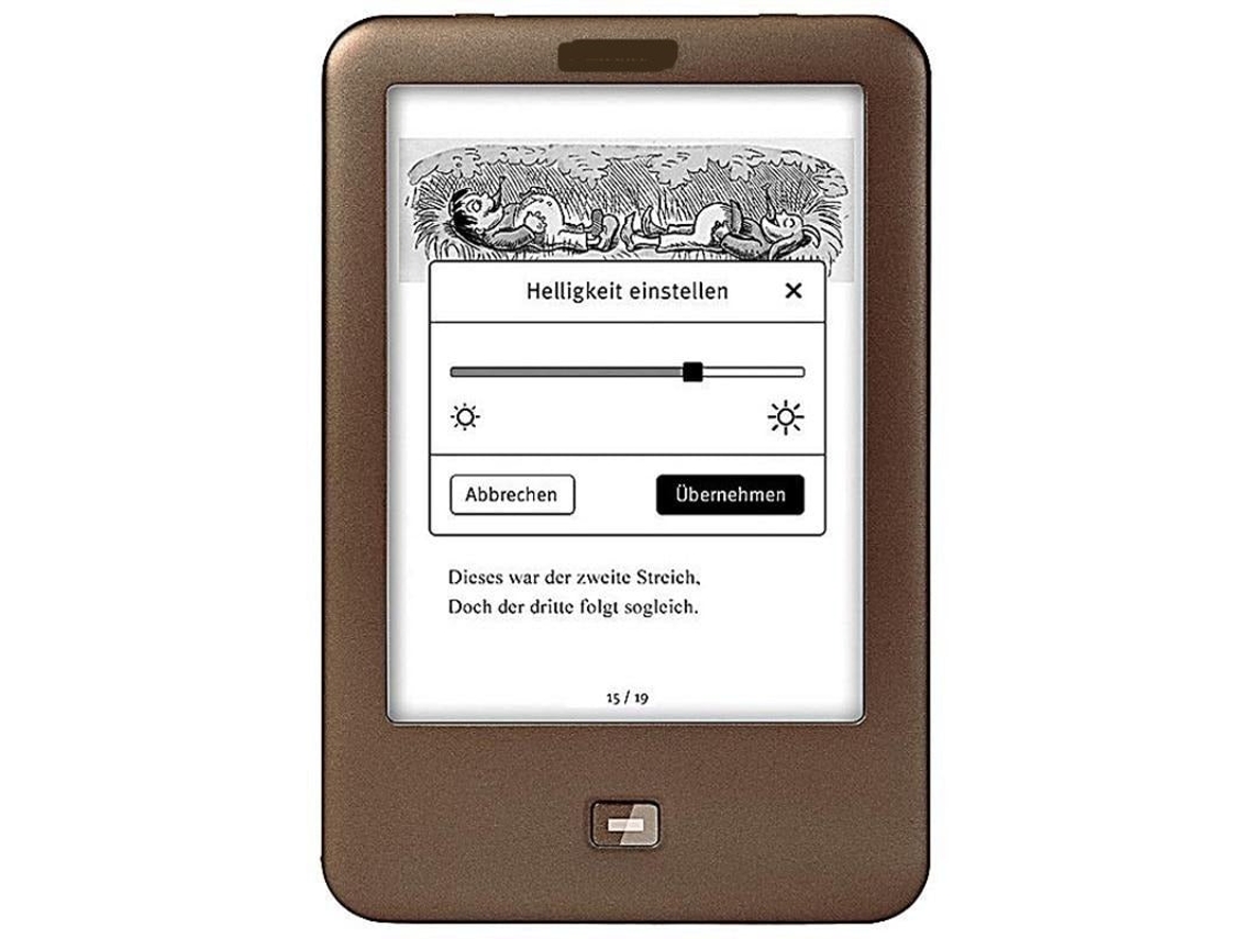 Ebook Reader SLOWMOOSE Light Electronic Book 6'' 1024X758 Backlight 4Gb