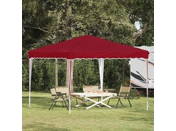 Vidaxl Tenda De Festa Pop-up 288 X 288 X 245 Cm Borgonha Tecido Oxford