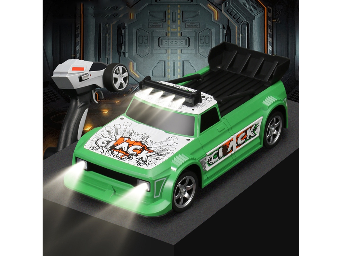 Mali carro de Derrapagem Controle Remoto 1/16 2.4ghz com Luzes Led Brinquedo para Crianças Meninos Meninas