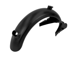 Aba Para Scooter Elétrico Traseira Com Suporte E Farol De Ré - Kit Acessório De Peças De Scooter Elétrico Negro