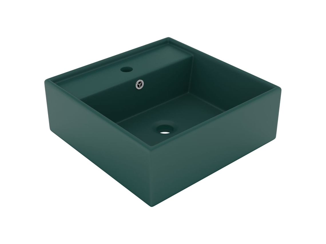 Luxury Basin, Luxury Basins Vidaxl Verde Cerâmica (n/a)