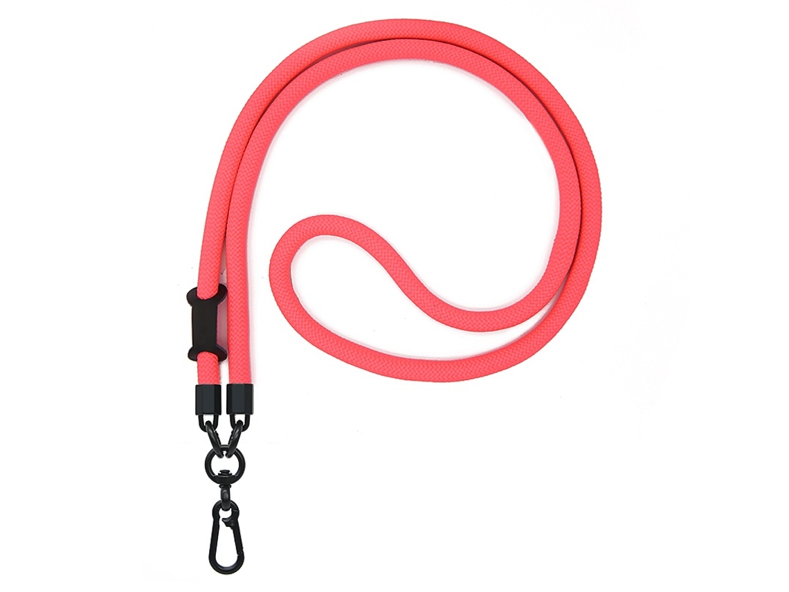 Lurelia Cordão Para Telemóvel Ajustável Transversal Para Pescoço 120 Cm 2 M Anti-perda
