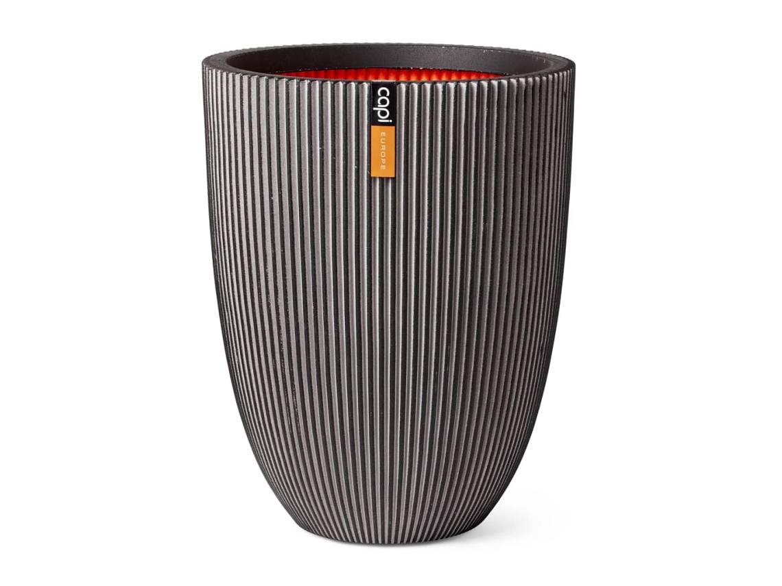 Vaso CAPI Antracite Polietileno 46X46X58 Cm
