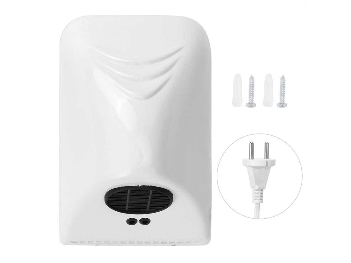Laxiscreed Secador De Mãos Automático Com Sensor, Desconto Por Instalação Em Parede