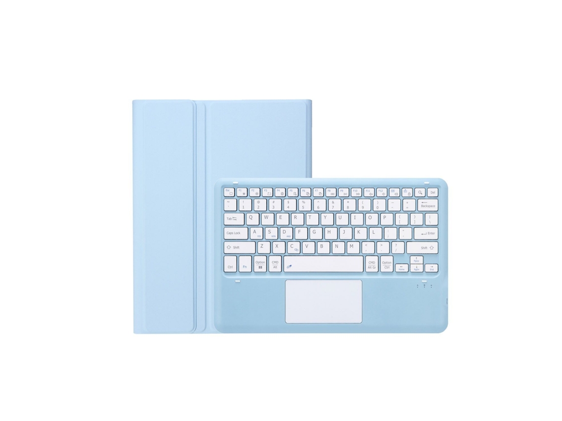Lurelia Capa Com Teclado Bluetooth Para Redmi Pad Pro 12.1 Com Capa Magnética Em Pele E Teclado Com Touchpad