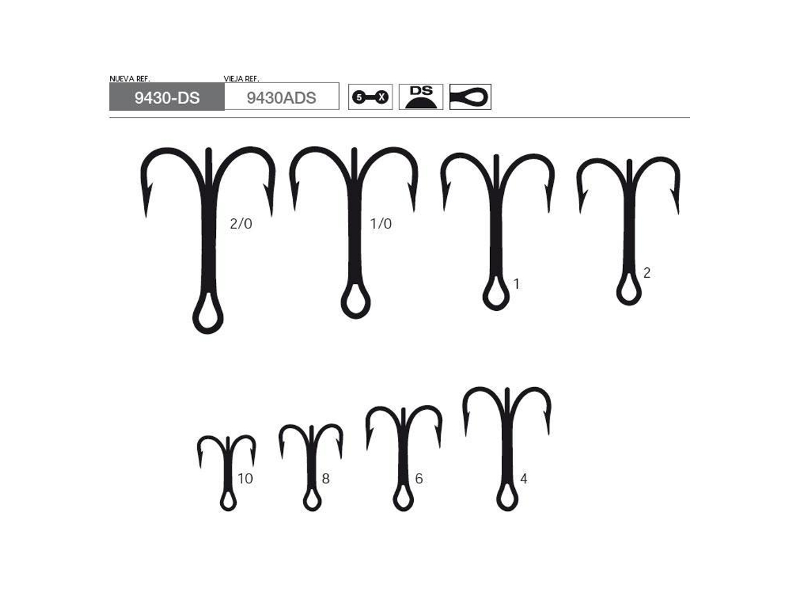 Mustad 9430 Ds 5x