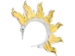 Tiara com luzes de LED para Halloween, Cosplay, Shows e Festivais. SFUSHOS