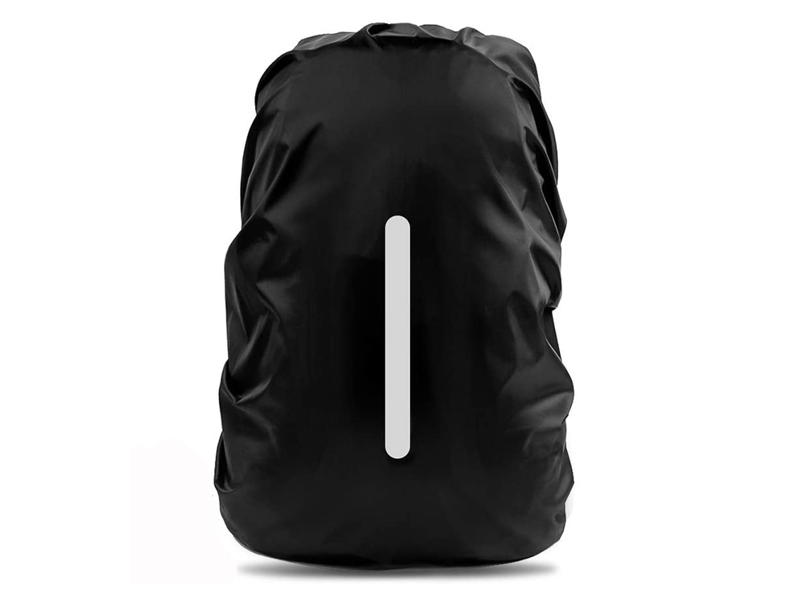 Capa de Chuva para Mochila Impermeável com Cinto Refletivo Multifuncional 5000mm