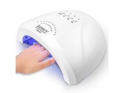 Lâmpada Led Uv Para Unhas, Luz Para Esmalte Em Gel Sunuv, Secador Uv De 48 W Com 3 Temporizadores Sunone Ly Ebike