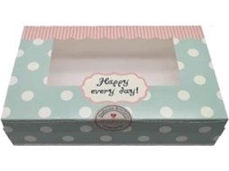 Conjunto De 16 Caixas De Bolo De Papel De 8 Polegadas Olysi Shop