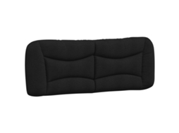 Headboard Cushion, Headboard Cushions Vidaxl Preto Tecido (140 Cm)