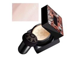 Base De Maquillaje Bb Cream Cushion Mushroom Head Com Controle De Gordura E Durabilidade 12h Hidratante E Corretor De Imperfeições 20g