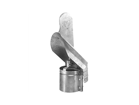 Tampa Giratória Galvanizada De 120 Mm Exojo