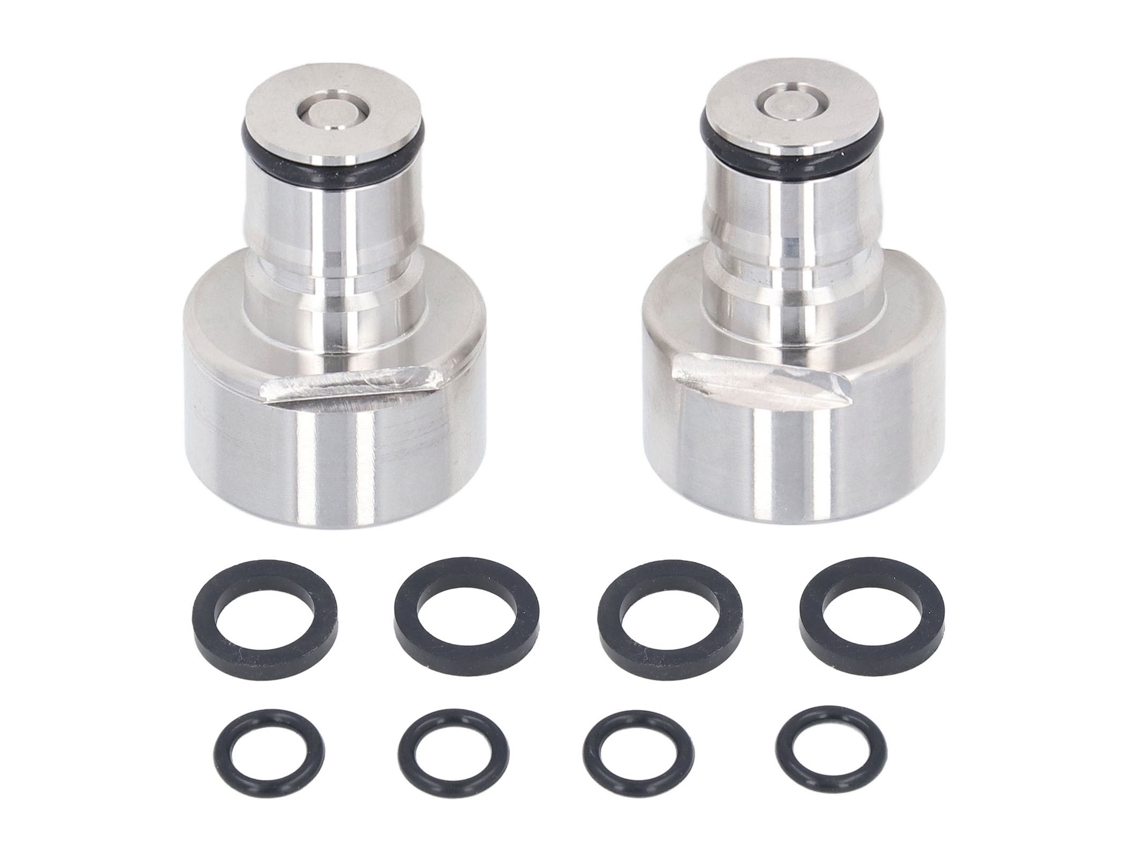Adaptador De Engate Rápido De Aço Inoxidável Para Barril De Cerveja Tipo A, D, S E G, Com Rosca 5/8fpt.