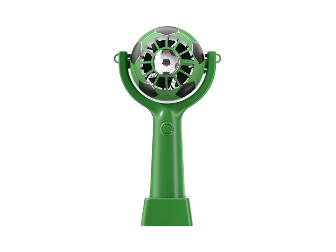 Ventilador Portátil EIFSON Formato Bola de Futebol com 3 Velocidadesverde