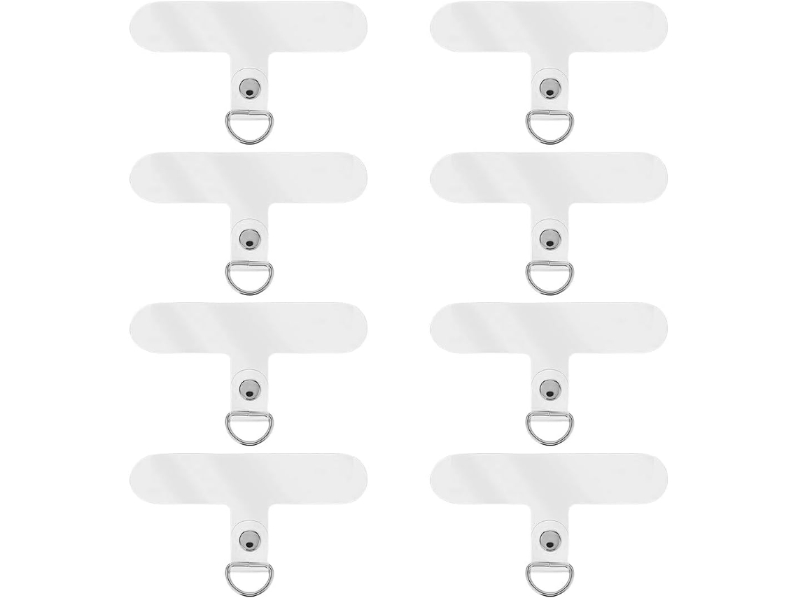 Adesivos Para Celular, Patch Universal Para Alça De Celular Sem Cola, Patch Transparente Para Colar De Celular, Com Argola De Metal