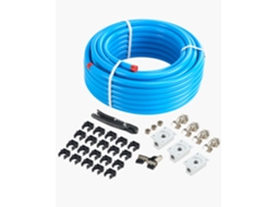 Kit Linha Compressor De Ar Vevor Azul Hdpe/alumínio Ø 475 X 200 Mm