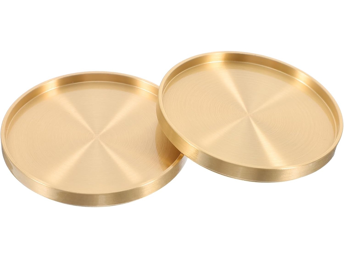 Conjunto De 2 Peças De Vidro E Mesa De Vidro Simples