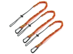 Cuerda de Seguridad Retrátil 3 Piezas com Mosquetão S/MARCA