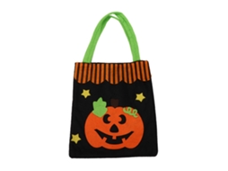 Sacola Reutilizável De Halloween Com Alças Para Festivais E Uso Diário