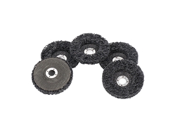 Laxiscreed Conjunto De Roda De Peeling De 5 Peças Preto Para Aço Inox, Carbono E Alumínio