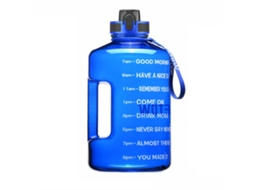 Chaleira esportiva de plástico de grande capacidade com balança, azul, 3,78 L, Brilvibera