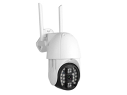 Câmera Hurrise Ptz À Prova D'Água Wifi Ptz Dome 20Led 1080P Vigilância Externa de Alta Definição 110-240V Eu