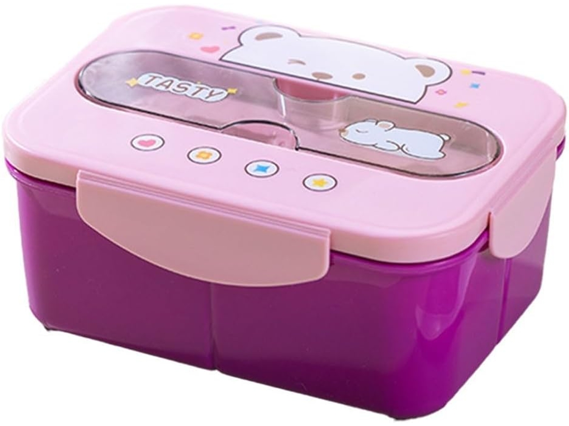 Conjunto Lancheira Copo Água Para Estudantes, Próprio Lava-louças, Ideal Escola Ou Escritório (rosa