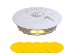 Luz Pendurada Para Matar Mosquitos Com 5 Placas Adesivas, 4 Modos, Lâmpada Elétrica Para Matar Insetos, Operada Por Bateria E Com Carregamento Usb, Lu