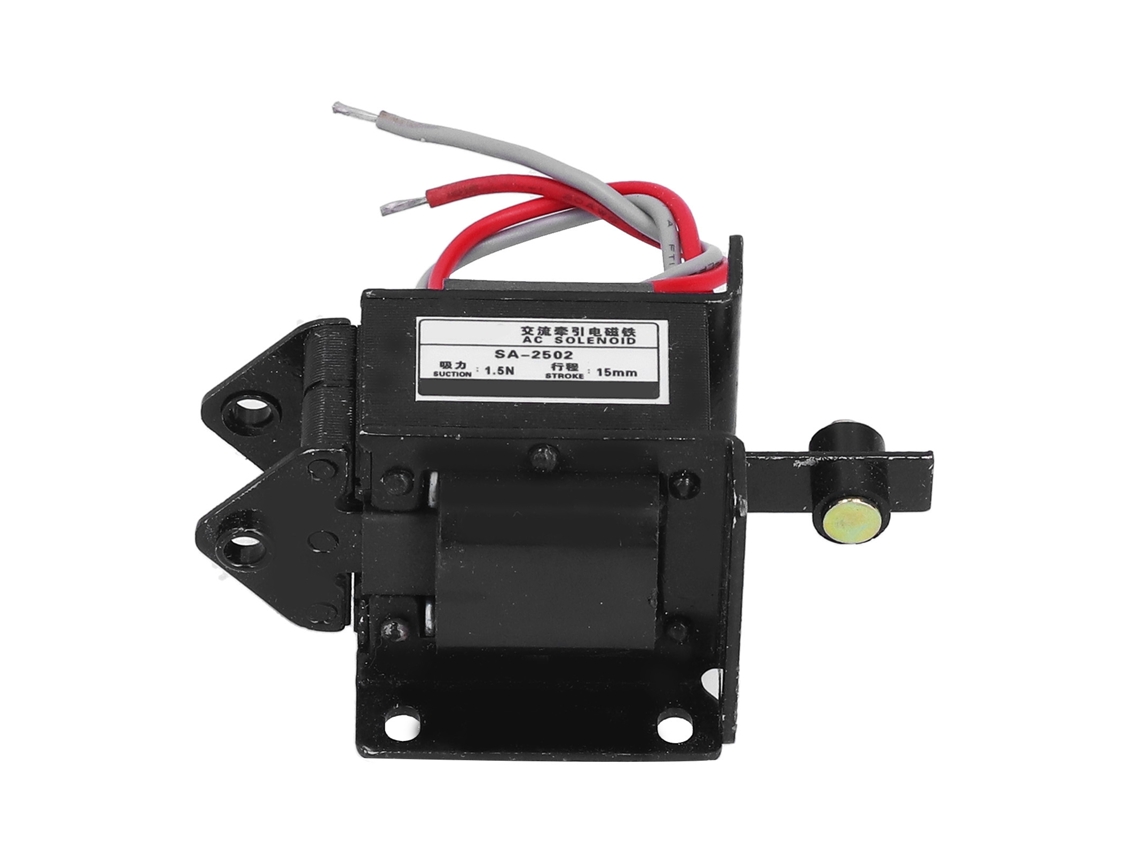 Magneto Solenoide Elétrico De Tração Push Pull Ac220v Berm Sa-2502