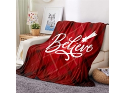 Manta de Flanela Fansu Estampa 3d Quente e Macia Microfibra Ideal para o Inverno Perfeita Cama Ou Sofá Adequad