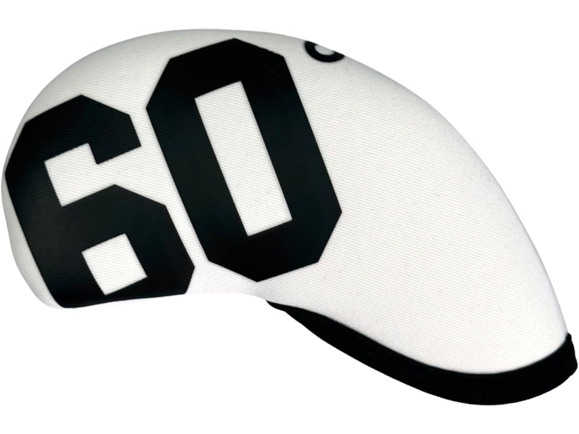 Capa Protetora para Cabeça de Taco de Golfe, Modelo Sand Wedge, com Impressão S/MARCA