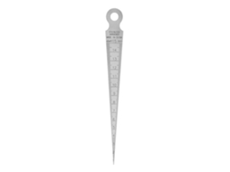 15mm Calibre De Cono De Precisión Alto Acero Inoxidable Herramienta De Medida Wedge Feeler Para Huecos