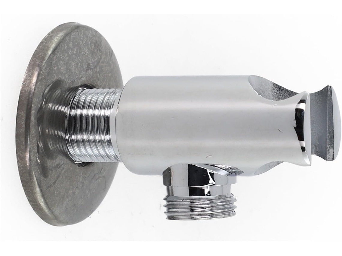 Suporte De Parede Para Chuveiro Em Liga Zinco Com Ângulo Ajustável Mão Alternativa Sucção Sem Furos Conector G1