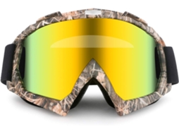 Óculos De Proteção Morcycle Motocross À Prova De Vento Atv Dirt Bike Riding Ski Anti Fog Glasses Aquaforge