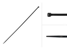 Abraçadeiras Pretas 302 X 3 6 Mm 100 Peças WOVAR