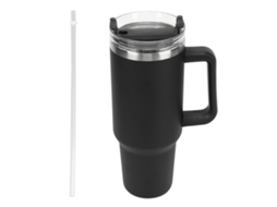 Primerox caneca de Água Inox Isolada a Vácuo 40oz com Canudo e Alça para Viagem