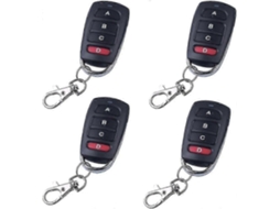 Xh Top 4pcs Controle Remoto Universal Para Porta De Garagem Com Fivela De Suspensão, Controle Remoto Universal Para Porta De Garagem Controle Rem