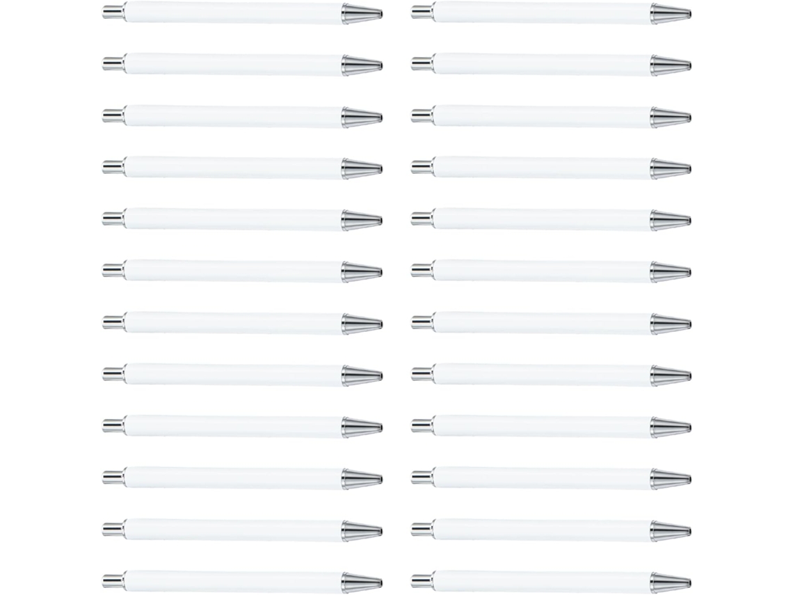Pacote Com 10/20 Canetas Esferográficas Embaladas Individualmente,