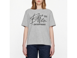 Rockinstone Back To The Future Movie Biff Co. Heather Gray Adult T-shirt Size:m
