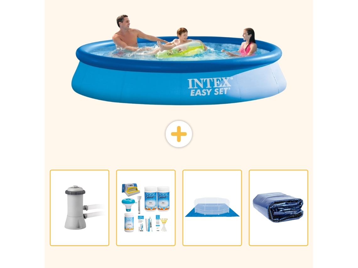 Intex Piscina Easy Set Redonda - 366x76 Cm - 5-peças S289