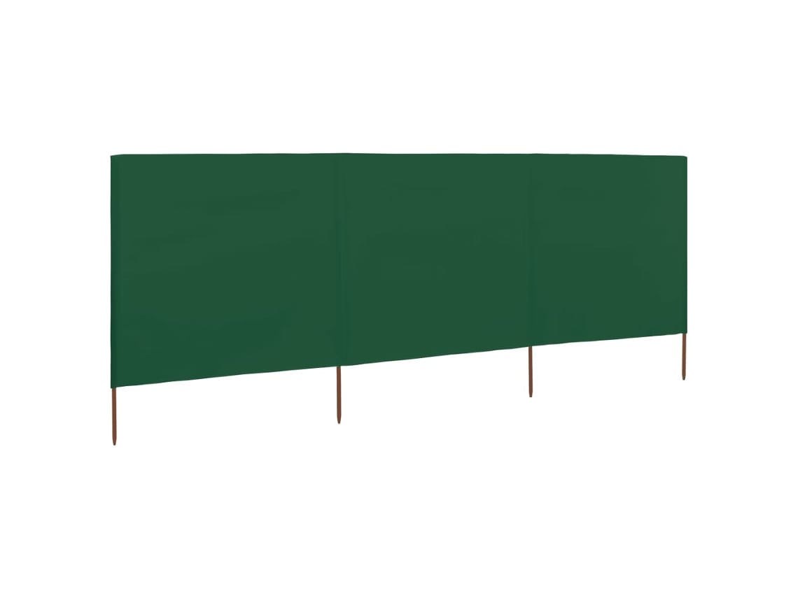 Para-vento VIDAXL Green (400x120 cm)
