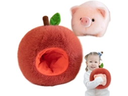 Conjunto de Bichinhos Pelúcia Rosa, Bonecas Fofas