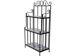 Plant Stand, Plant Stands Vidaxl Preto Cerâmica (n/a)