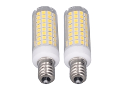 2 Pcs Lâmpada de Milho Led 10w 102 Leds Regulável E12 Cerâmica Luz Natural Ac100 120v