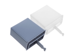 Suporte De Lâminas Para Microscópio De Plástico Com 2 Posições