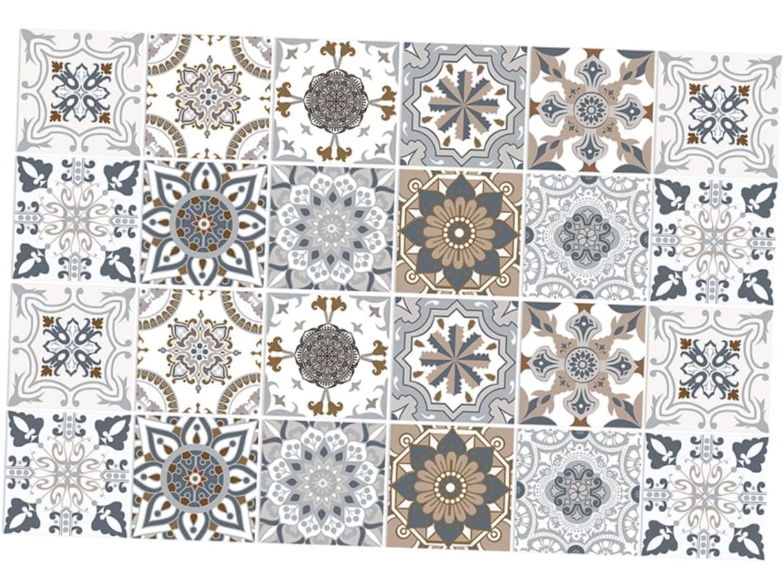 Conjunto De Adesivos De Parede Em Estilo Vintage Para Cozinha E Banheiro.