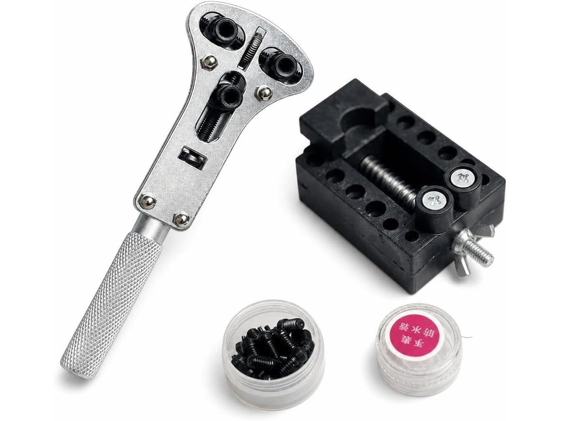 Kit De Reparo Relógios Abridor Caixa, Metal, Base De Corte, Para Relógios, Plástico, Pvc, Suporte Para Caixa, Graxa