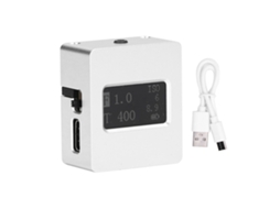 Meter de Luz para Câmera com Cabo USB, Fotômetro de Reflexão, Zapata Fria/Quente, HY 201X, Branca