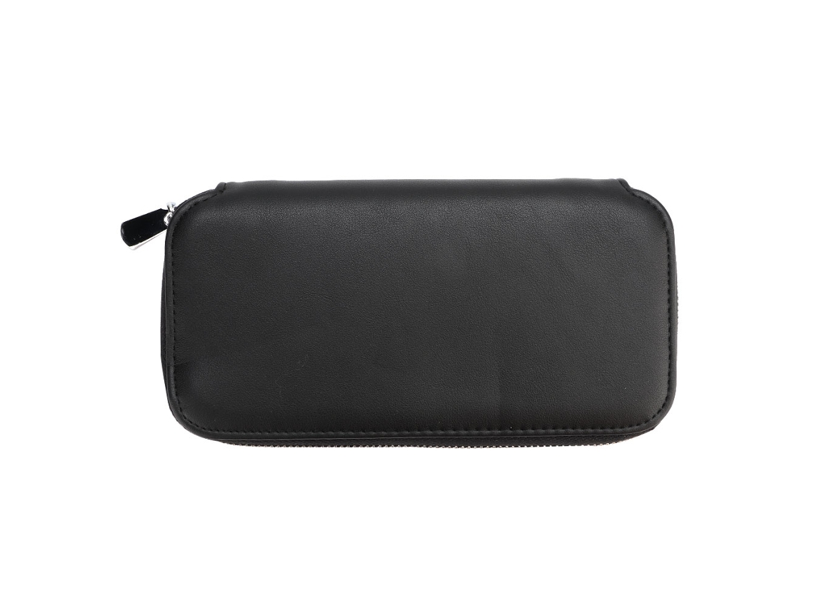 Carteira de Negócios com RFID, Multi-pockets para Passaporte, Cartões e Documentos